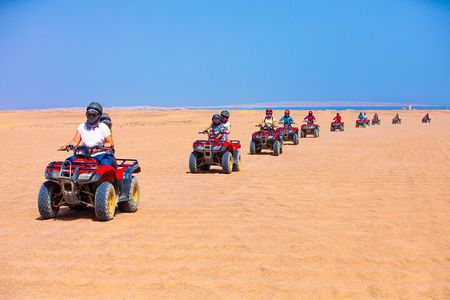 Hurghada Family Safari ATV quad Jeep Dinner and Show