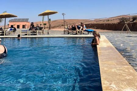 Agafay Desert Day Pass Quad, Camel Ride, Pool with Lunch