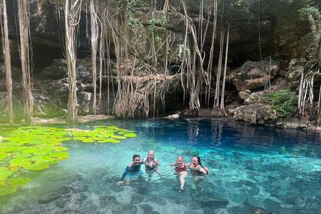 From Mérida: Explore 4 Rural Cenotes & Enjoy a Traditional Lunch