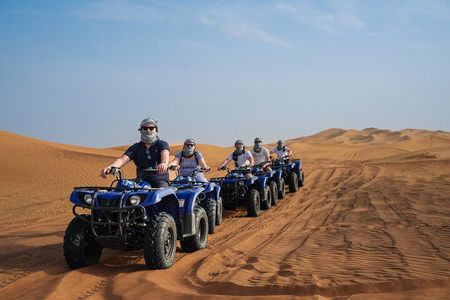Premium Quad Bike Tour 1 Hr 350 CC Yamaha, Sandsurf & Refreshment