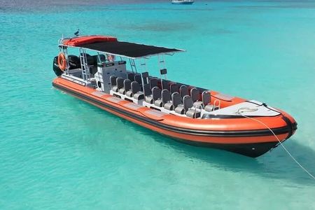 2 Hour Adventurous Powerboat Sightseeing & Snorkel Private Tour