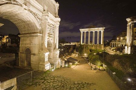 Roman Forums by Night Small Group Walking Tour