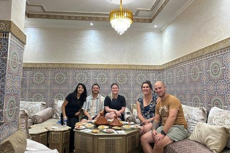 Moroccan Cooking Class at Nora's House with Pickup Included