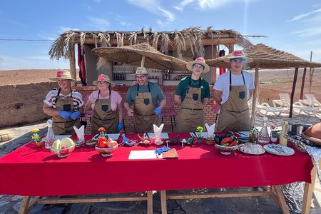  Moroccan Cooking Class in Agafay Desert with Local Chef & Lunch