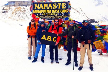 Kathmandu to Annapurna Base Camp 5 Days Trek