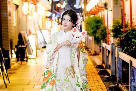 Osaka Kimono photo shoot