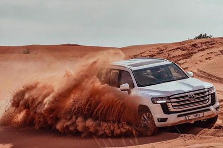 DOHA :Half Day Desert Safari Sandboarding Camel & Inland sea Tour