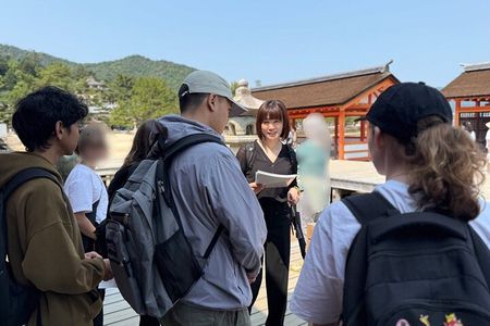 Miyajima Guided Tour and Fresh Oyster Farm Tour