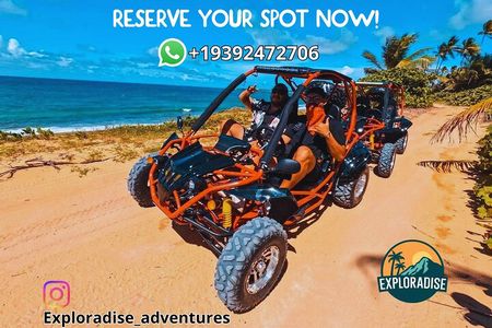 Piñones Beach Buggy + El Yunque Waterfall Adventure