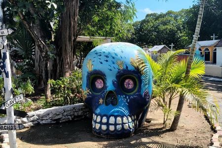 Street Art - DIA DE MUERTOS - HALLOWEEN - Playa del Carmen