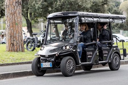 Discover The Ancient Appian Way in confort: a golf cart adventure