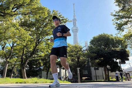 Tokyo Running Tour 5K Jog Past Asakusa Skytree and Sumida River