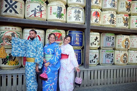 Private Kimono photo shooting tour in ancient city Kamakura