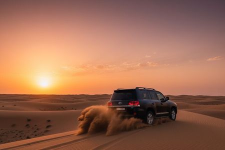 Dubai Desert Safari with BBQ, Camel Ride and Live Shows 