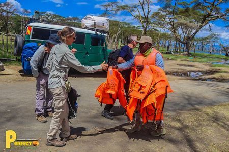 Crescent Island Walking Safari & Hippo Boat Cruise