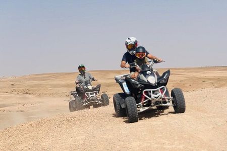 Quad Biking Course & Desert Tour from Your Hotel/Home – Agafay