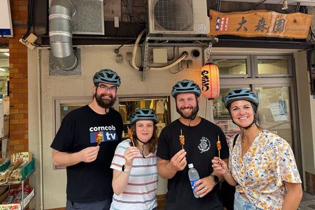 Tokyo 3-Hour: Off the beaten path E-bike tour with Local guide