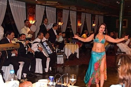 Nile River Dinner Cruise with Live Belly Dancing and Tanora show