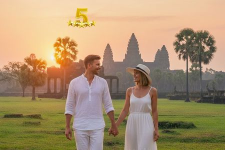 Phnom Penh to Angkor Wat, Bayon & Ta Prohm Day Trip + Lunch