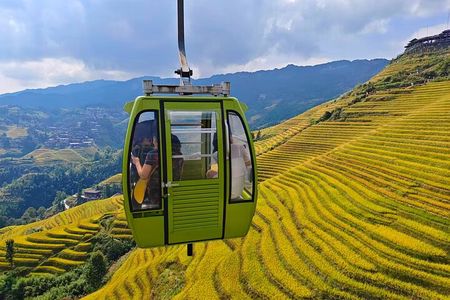 Longji Dazhai Rice Terraces Day Tour: Cable Car Adventure