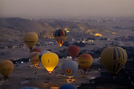 Luxor First Basket Sunrise Balloon Ride – VIP Early Flight