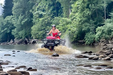 Punta Cana ATV: Jungle, Beach & River Small Group Tour