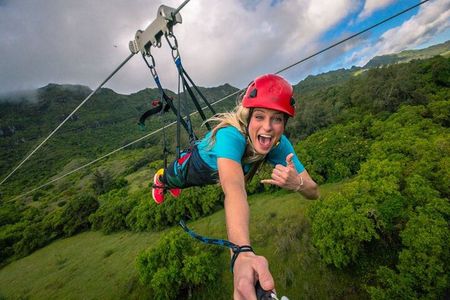Kauai AdrenaLine Zipline Adventure – with Kauai's LONGEST Zipline