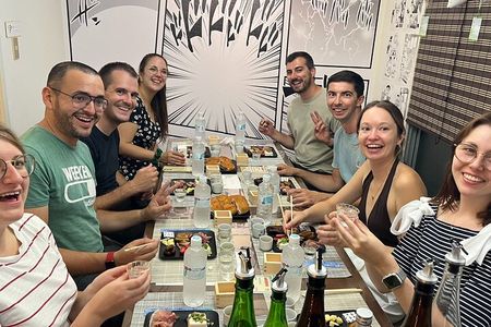 Japanese Sake Tasting and Masu Crafting Experience in Tokyo