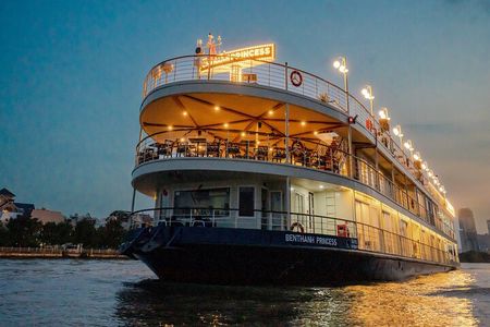 Saigon Dinner Cruise Buffet or Set Menu with Live Music