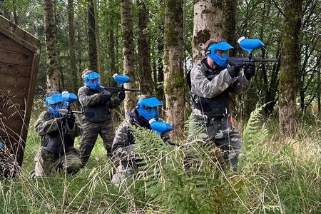 Paintball at Aberfeldy