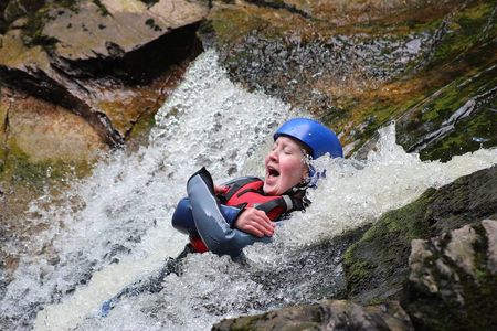Canyoning Half-Day Trip at Keltneyburn from Aberfeldy