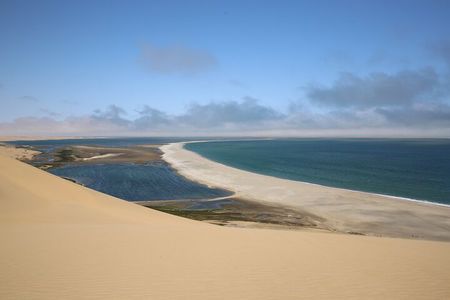 Sandwich Harbour 4x4 Tour, Where The Dunes and The See Meet 
