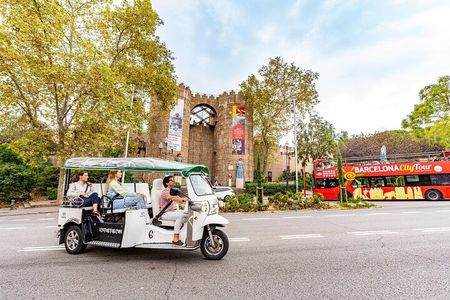 Barcelona Expert Plus Tour in Private Eco Tuk Tuk