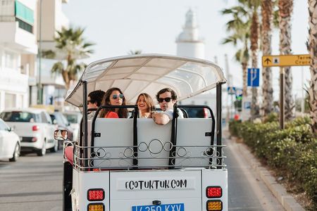 Express Tour of Malaga in Private Eco Tuk Tuk