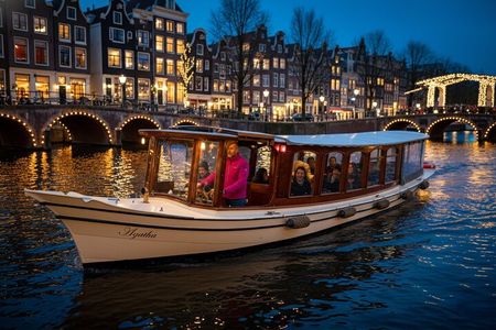 Amsterdam Evening Cruise Incl Drinks and Bites - Small Group Tour