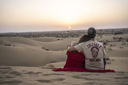 Romantic night in the Desert