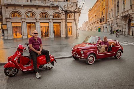 Vespa Sidecar Tour Rome by Night