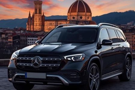 Florence City car Tour by Mercedes Car with driver