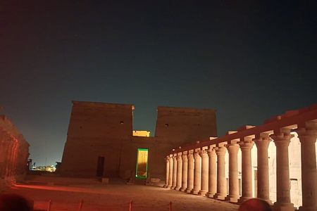 Philae Temple Illuminated: Exclusive Night Sound & Light Journey
