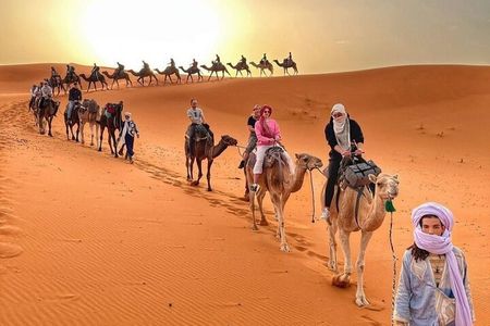 4 Days Private Sahara Desert Tour from Marrakech & Kasbahs