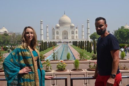 From Delhi: Taj Mahal - Agra Fort & Baby Taj Guided Tour
