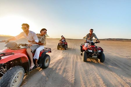 Agafay Desert Adventure: Quads, Camels, and dinner show 
