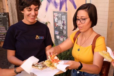 Rome: Trastevere street food and history tour - small group