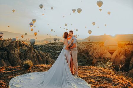 Cappadocia Photoshooting Experience with Hot Air Balloons