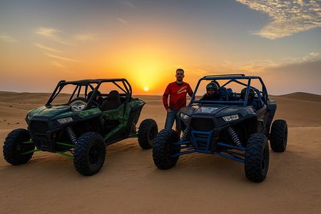 Quad bike/Buggy, Desert Tour, Camel Ride, SandBoarding From Doha