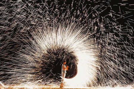 Agafay Desert Luxury Dinner with Live Music & Fire Show by 4x4