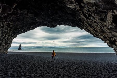 South Coast, Waterfalls and Black Sand Beach (Small Group Tour)