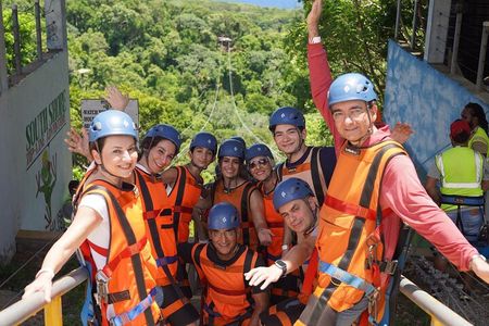 Roatan Zuperman Zip and Zipline Tours Experience