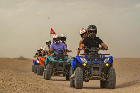 Marrakech Palmeraie Quad Bike & Jbilat Desert Adventure