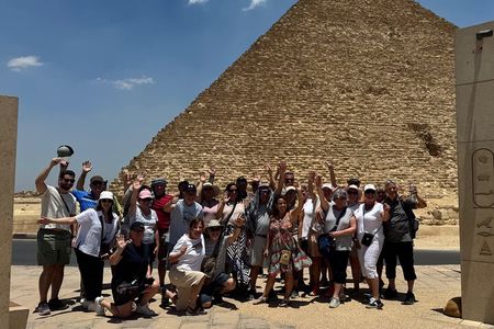 Private Grand Egyptian Museum and Pyramids Tour from Cairo